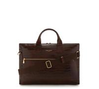 Isabel Bernard Aktentaschen - Honoré Anique croco brown calfskin leather handbag - Gr. unisize - in Braun - für Damen