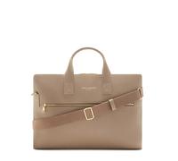Isabel Bernard Aktentaschen - Honoré Anique taupe calfskin leather handbag with - Gr. unisize - in Taupe - für Damen