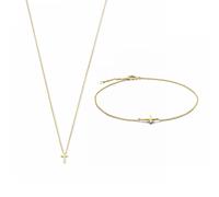 Isabel Bernard Armband - Cadeau d'Isabel 585 Gold Geschenkset - Gr. ONE SIZE - in Gold - für Damen