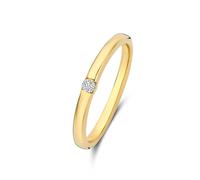 Isabel Bernard De la Paix Mia 14 Karat Goldring mit Diamant 0.05 Karat für Damen