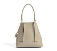 Isabel Bernard - Schultertasche Isabel Bernard Femme Forte Macie taupe - leder Umhängetaschen Damen
