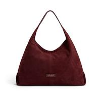 Isabel Bernard Honoré Grace dunkel bordeaux Wildleder Umhängetasche für Damen
