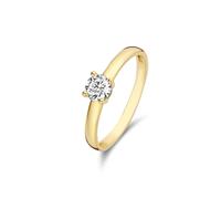 Isabel Bernard Le Marais Soleil 585er Goldring mit Zirkonia Stein für Damen