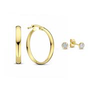 Isabel Bernard Ohrringe - Cadeau d´Isabel 585 Gold Geschenkset - Gr. unisize - in Gold - für Damen