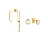 Isabel Bernard Ohrringe - Cadeau d´Isabel 585 Gold Geschenkset - Gr. unisize - in Gold - für Damen