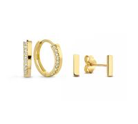 Isabel Bernard Ohrringe - Cadeau d'Isabel 585 Gold Geschenkset - Gr. unisize - in Gold - für Damen