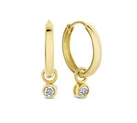 Isabel Bernard Ohrringe De La Paix Inaya - 585 gold diamant 0.02 karat 14 Karat Gold Damen
