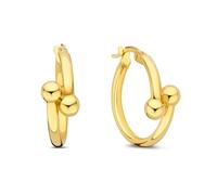 Isabel Bernard - Creolen Isabel Bernard Monceau Mirell - 585 gold Ohrringe 1 ct Damen