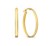 Isabel Bernard Ohrringe Rivoli Flori Oval - 585 gold 14 Karat Gold Damen