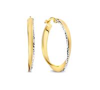 Isabel Bernard Rivoli Laura 14 Karat Gold Creolen Mit Diamantschliff Ib360259 für Damen - One Size