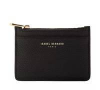 Isabel Bernard Portemonnaie - Honoré Aveline Black Calfskin Leather Card Holder - Gr. unisize - in Schwarz - für Damen