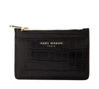 Isabel Bernard Portemonnaie - Honoré Aveline Croco Black Calfskin Leather Card H - Gr. unisize - in Schwarz - für Damen