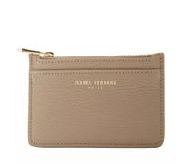 Isabel Bernard Portemonnaie - Honoré Aveline Taupe Calfskin Leather Card Holder - Gr. unisize - in Taupe - für Damen