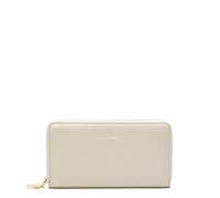 Isabel Bernard Portemonnaie - Honoré Léa Cream Calfskin Leather Zipper Wallet - Gr. unisize - in Beige - für Damen