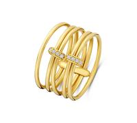 Isabel Bernard Ring - Cour d'Honneur Adora 585 Gold Ring - Gr. 52 - in Gold - für Damen