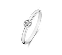 Isabel Bernard Ring - De La Paix Inaya 585 Weißgold Ring - Gr. 50 - in Weiß - für Damen