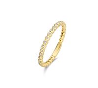Isabel Bernard Rivoli Aélys 585er Goldring mit Zirkonia Steinen für Damen