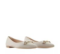 Isabel Bernard Slipper & Pantoletten - Vendôme Elita Calfskin Leather Ballerinas - Gr. 39 (EU) - in Beige - für Damen