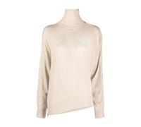 Isabel Marant - Asymmetrischer Rollkragenpullover mit Saum - - Knitwear - Damen - Beige - M