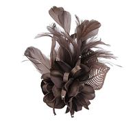 ISAKEN Feder Brosche Damen Broschen Vintage Feder Design Anstecknadel Kleidung Dekoration Frauen Brosche Deko Brooch Schmuck Zubehör