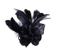 ISAKEN Feder Brosche Damen Broschen Vintage Feder Design Anstecknadel Kleidung Dekoration Frauen Brosche Deko Brooch Schmuck Zubehör