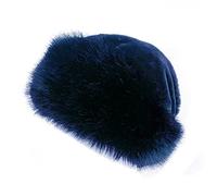 ISAKEN Pelzmütze Damen Wintermütze Kunstfell Bommel für Mützen und Beanies, Wintermütze Faux Fuchs Pelz Warm Weich Damenmütze