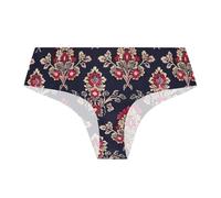 ISAOA Nahtlose Damen-Unterwäsche, dehnbar, mittel-niedrige Taille, bequem und atmungsaktiv, unsichtbarer Slip, Damen-Slip, Basic für den täglichen Gebrauch, abstraktes rotes Mandala, elegante