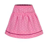 Isar-Trachten Kinderrock Blümchen Mädchen | Süßer Rock Trachtenrock | Wenderock mit 2 Seiten (DE/NL/SE/PL, Numerisch, 152, Regular, rosa weinrot)