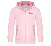 Isar-Trachten Mädchen Sweatshirt Hoodie mit Stickerei 57303 | Rosa 104