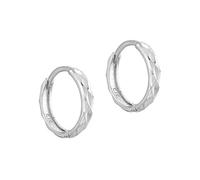 ISCBAFYX 2 ück 925 Sterling Silber Ohrringe minimalistische Knorpel Creolen Ohrring für Mädchen Geschenk Kreis Pendientes Schmuck Zubehör yc617 (Gem Color : 10)