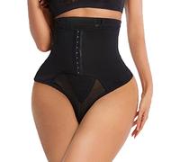 ISCBAFYX Damen-Tanga zur Kontrolle des Bauches, Shapewear, Taillentrainer, hoch taillierter Body, Miederhose