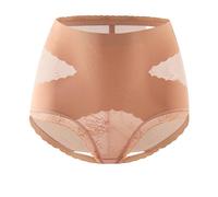 ISCBAFYX Frauen Tummy Control Höschen - Kaffeespitze Jacquard Body Shaper mittlerer Taille Butt Lifter Knicker, Boyshort Nahtloser Oberschenkel schlampig Shapewear