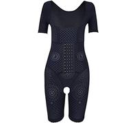 ISCBAFYX Kurzarmabdominalkontrolle Forschung Frauenkleidung, Körperschaper, Taillentrainer -Bodyuit