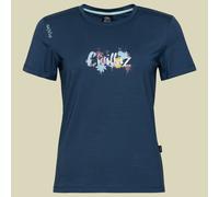 Chillaz - Women's Iseo Floral Vibes - T-Shirt, Gr. XL 42, blau (DarkBlue)