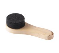 ISKAEN Schwamm Schuhbürste, Holzbürste zum Auftragen von Wachs und Creme auf Schuhe und Stiefel, Die Auftragsbürste für die professionelle Schuhpflege