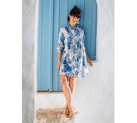 Isla Bonita by SIGRIS Kleid in Blau - Größe XL | Damen Kleider