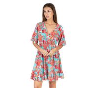 Isla Bonita by SIGRIS Kleid in Türkis - Größe M | Damen Kleider