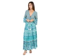 Isla Bonita by SIGRIS Kleid in Türkis - Größe M | Damen Kleider