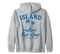 Island for One Lass Mich in Urlaubsstimmung Kapuzenjacke
