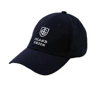 Island Green - Hut Abgerundeter Kopf für Herren - Emblem (Marineblau) Einheitsgröße