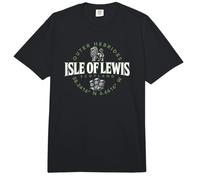 Isle of Lewis Scotland Outer Hebrides Koordinaten Label 2C Comfort Colors Adult Heavyweight T-Shirt