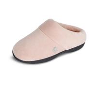 Isotoner Damen Classic Hoodback W Memory Foam Slipper Evening Sand 6,5-7