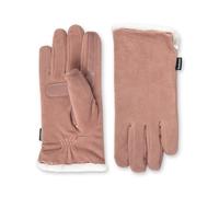 Isotoner Damen Stretch-Fleece Microluxe-Futter und Smart-Touch-Technologie Handschuhe für kaltes Wetter, Hellrosa - recycelt und Smartdri, Einheitsgröße