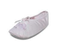 Isotoner Satin Pearl Ballerina Girls Slippers