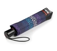 Isotoner X-tra stabiler, extrem wasserabweisender Regenschirm mit automatischer Öffnung