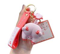 iSpchen Schlüsselanhänger Anhänger Personalisierte Cartoon Tier Arsch Süße Puppe Schlüsselanhänger Paar Schlüsselbund Schlüsselringe Anhänger Handtasche Dekoration Schlüssel Organizer