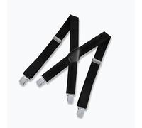 Issimober Hosenträger Herren Breit und Stark, Hosenträger Breit 3.5cm mit sehr Starken 4 Metall Clip, Einstellbar und Elastisch Einheitsgröße, Braces in X-form für Beruf, Freizeit Arbeitshose