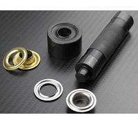 ISTA TOOLS Ösen, Öse DIN 7332,Ø 10mm - 16mm, Messing, Stahl, Edelstahl, Planenöse, Banner (1, Einschlagstempel für 14 mm DIN Ösen)