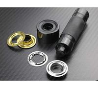 ISTA TOOLS Ösen, Öse DIN 7332,Ø 10mm - 16mm, Messing, Stahl, Edelstahl, Planenöse, Banner (1, Einschlagstempel für 16 mm DIN Ösen)