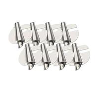 ISTOVO 8-Teiliger Universeller Rollsaum-Nähfuß, 3-10 mm Rollsaum-Nähfuß, Breiter Rollsaum-Nähfuß für Nähmaschinen, Einfach zu Bedienen